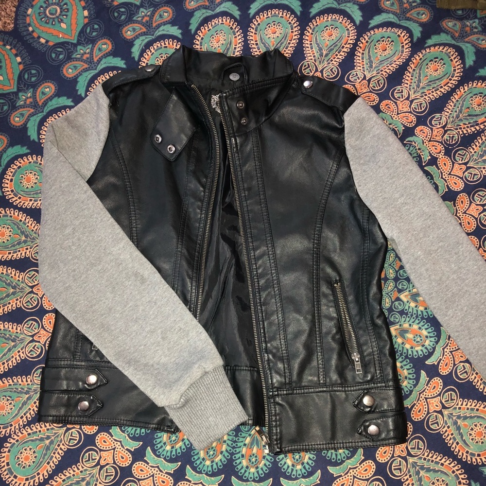 Leather jacket